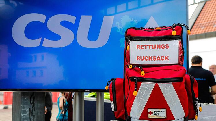 Impressionen von KT zu Guttenbergs erster Wahlkampfveranstaltung für die CSU in Kulmbach Foto: Matthias Hoch