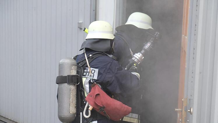 Bei der Großübung klappte alles hervorragend. Foto: Gerd Schaar