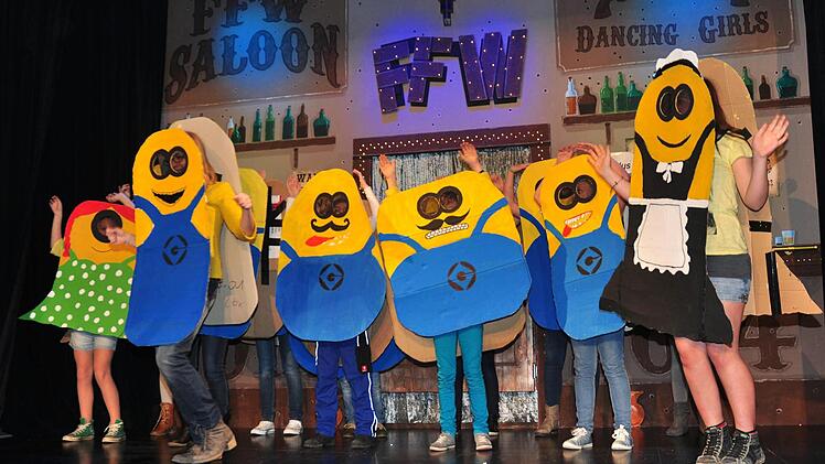 Lustig: die KJG-Minions.