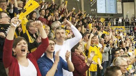 Die Fans waren gegen Auerbach aus dem Häuschen. Ob es am Sonntag auch beim Dessau-Rosslauer HV Grund zum Jubeln gibt?