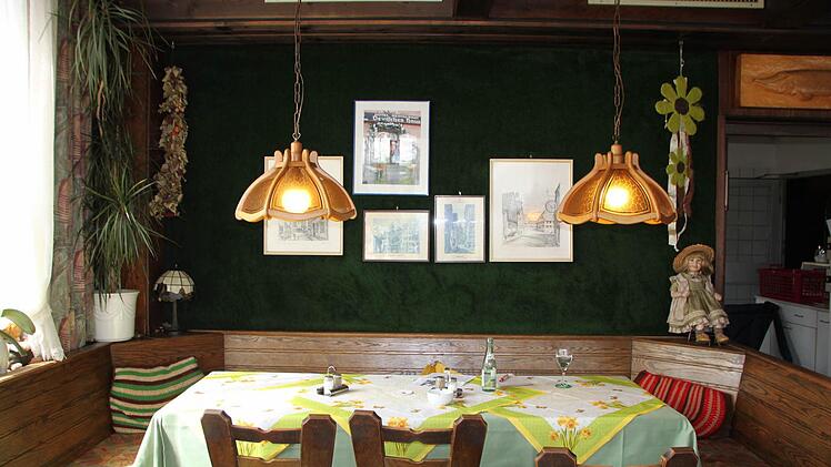 Impressionen aus dem Deutschen Haus in Bad Brückenau: Die Gaststätte. Foto: Ulrike Müller