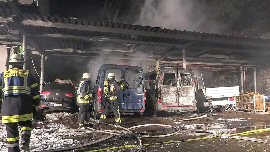 Würzburg: Feuer an Berufsschule - Brandstiftung?