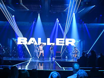Abor & Tynna haben den Vorentscheid zum Eurovision Song Contest (ESC) gewonnen. Sie sollen somit Deutschland beim ESC-Finale am 17. Mai in Basel vertreten. Foto: Willi Weber/NDR/Raab Entertainment/dpa