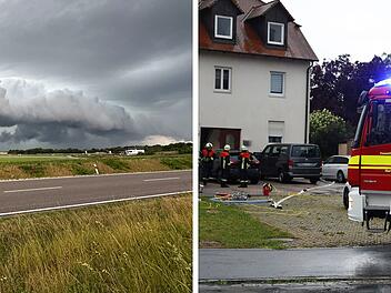 Unwetter im Landkreis Neustadt a.d. Aisch-Bad Windsheim