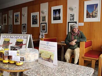 Roberto Kopp vom Eiscafé Venezia ist verzweifelt. Er weiß nicht, wie er seine Miete bezahlen soll. Foto: Ulrike Müller
