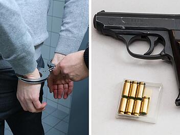 Zeuge Beobachtet Mann mit Waffe in Nürn