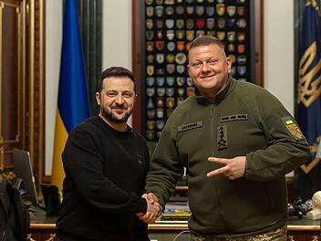 Selenskyj und Saluschnyj