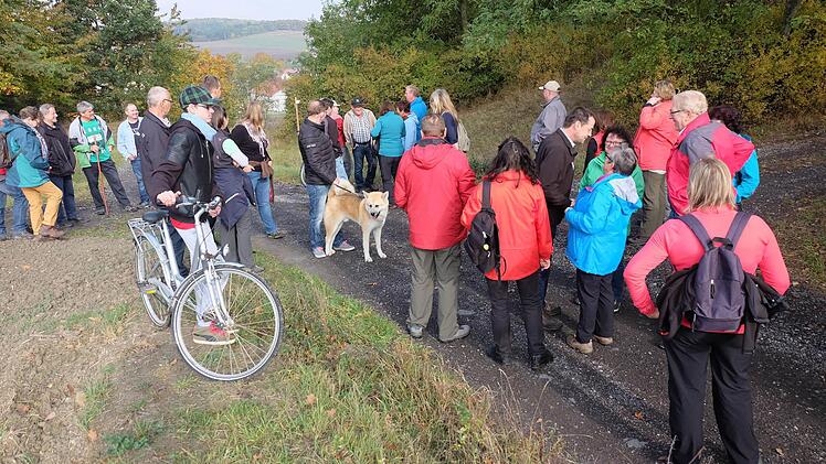 Sternwanderung nach Oberlauringen.  Foto: Philipp Bauernschubert