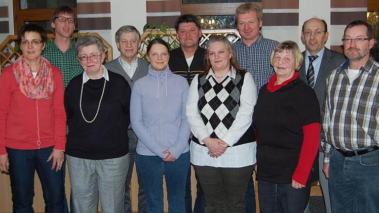 Der neue Vorstand für die kommenden drei Jahre.