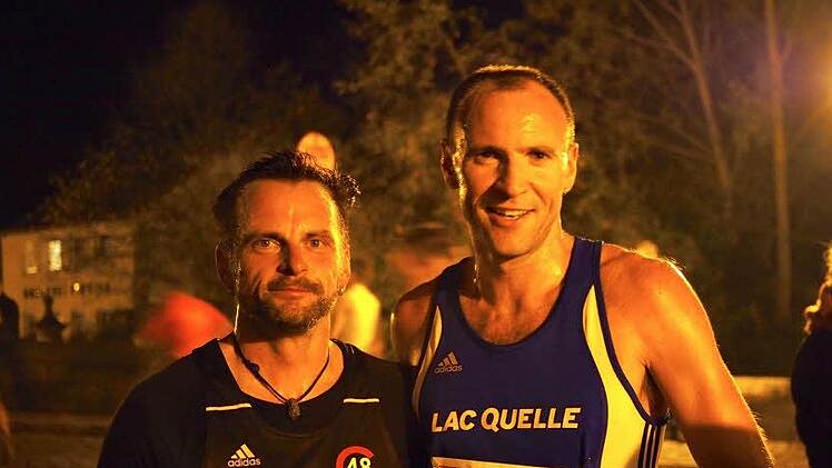 Der zweitplatzierte Alexander Finsel (li.) und Sieger Jürgen Wittmann. Foto: privat