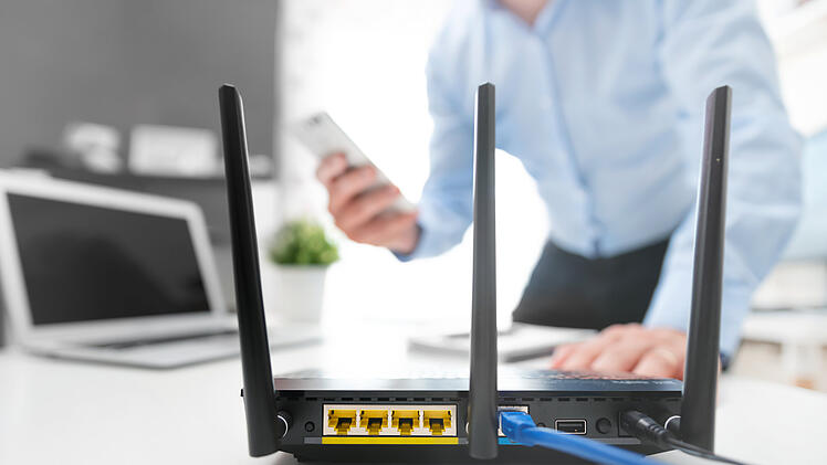 WLAN, Router, Internet