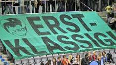 Ein Transparent sagt alles.