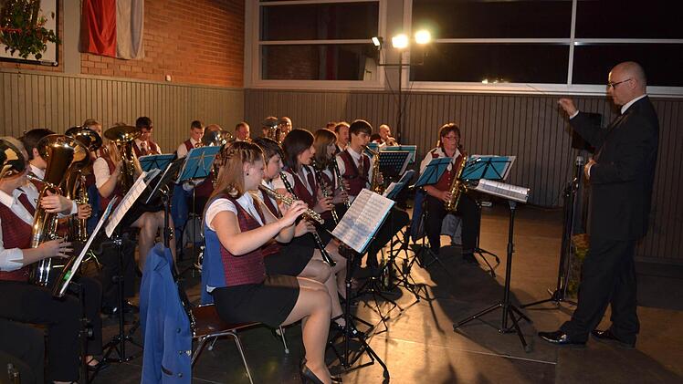 Der Musikverein Thurnau beim Herbstkonzert. Foto: Katharina Müller-Sanke