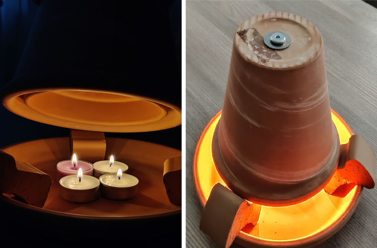 Teelichtofen "brandgefährlich" - Feuerwehr warnt vor vermeintlichem Geheimtipp beim Heizen