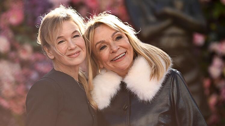 Ren&eacute;e Zellweger dr&uuml;ckt der Autorin Helen Fielding die Daumen ein f&uuml;nfter Roman um Bridget Jones gelingen m&ouml;ge.