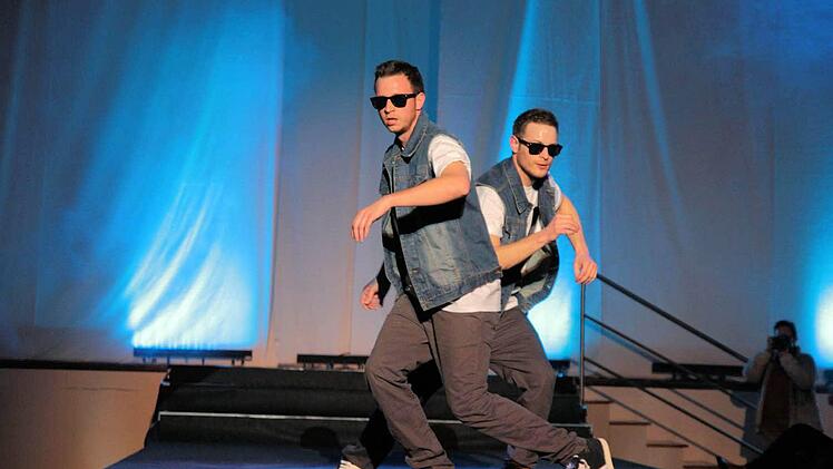 Tanz-Duo "II Move" aus dem Landkreis Bamberg. Foto: Merzbach