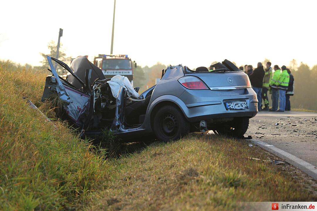 Tödlicher Unfall bei Weidenberg