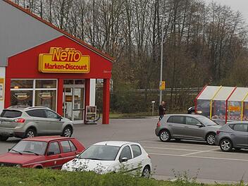 Ein neuer Netto-Markt wird in Bad Rodach gebaut. Foto: Sebastian Martin/Archiv