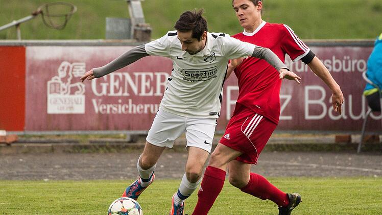 Szene vom Kreisliga-Spiel TSV Weißenbrunn - SpVgg Lettenreuth. Foto: Heinrich Weiß