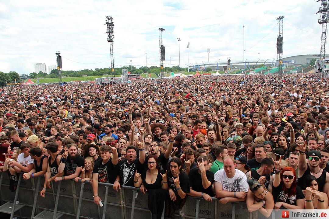 Rock im Park 2016 - Stimmung vor der Centerstage