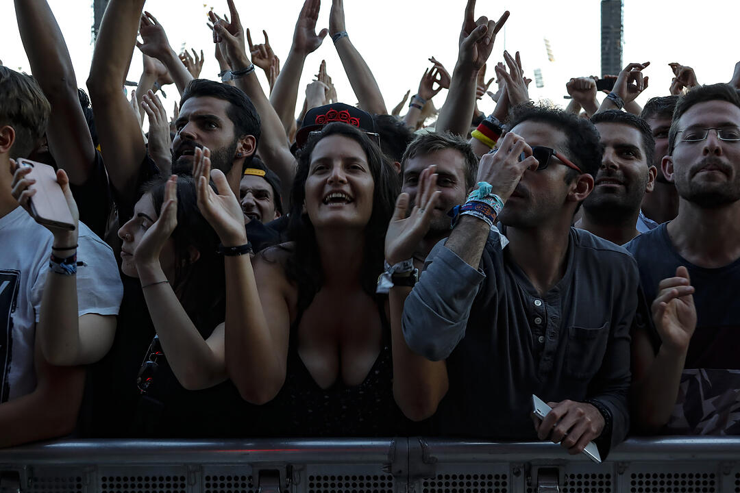 Die Foo Fighters bei Rock im Park 2018.