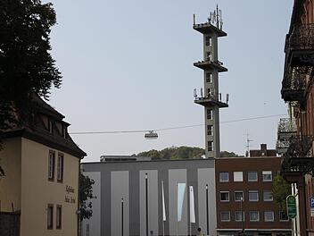 5G-Mobilfunk ist in Bad Kissingen unter anderem auf dem Funkmast des alten Telekom-Gebäudes in der Innenstadt verfügbar.  Foto: Isolde Krapf