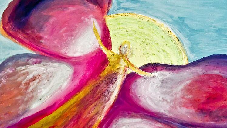 Claudia Kirchner: Schmetterlingsengel. Foto: Jochen Berger