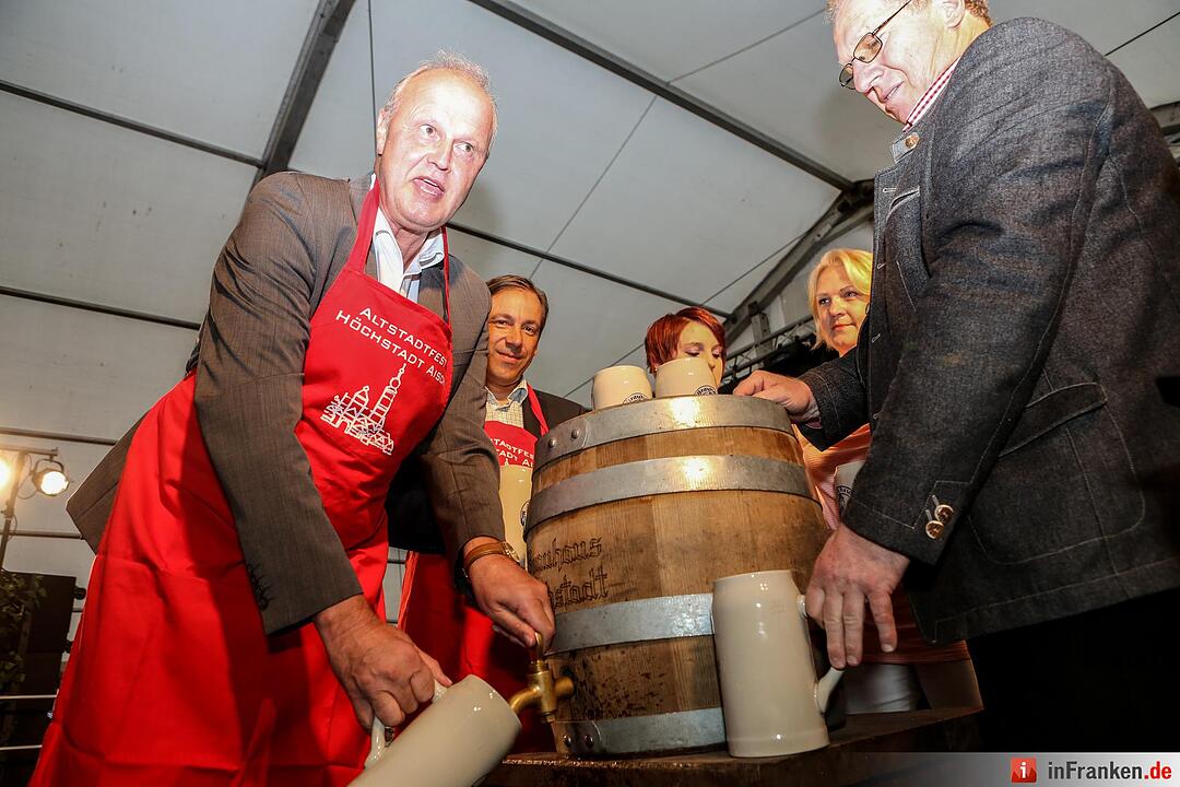 Altstadtfest in Höchstadt - Eröffnung