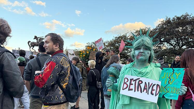 Demonstration in Chicago