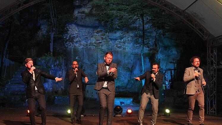 Die Gruppe "Viva Voce" begeisterte in Trebgast.  Foto: Sonny Adam