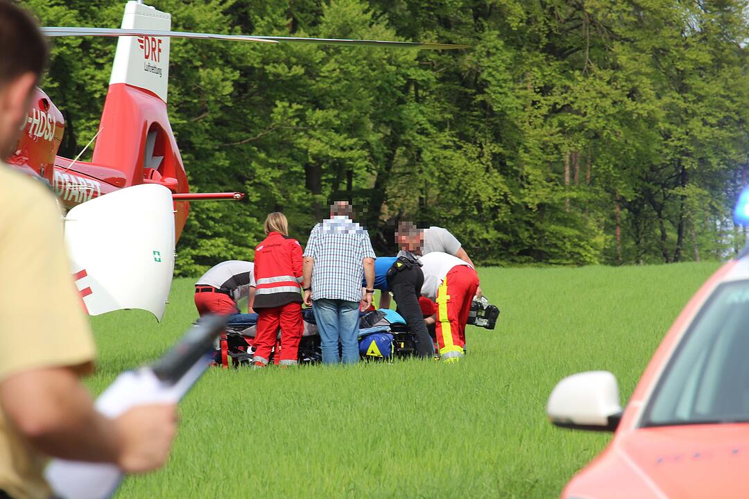 Fünf Verletzte bei Unfall im Landkreis Bayreuth