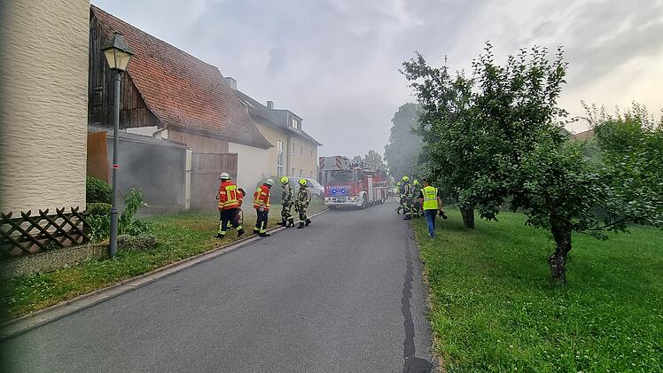 Brand in Ebersbach (Gemeinde Wilhelmsdorf)