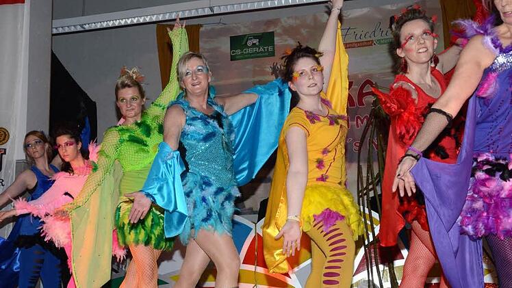Ein optischer Leckerbissen beim Trechetzer Fasching waren die Mochitos. Fotos: Dieter Hübner