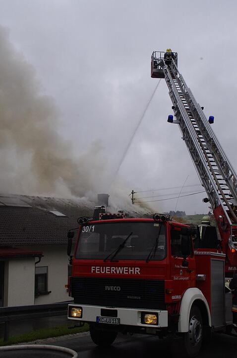 Brand in ehemaliger Disco in Windheim