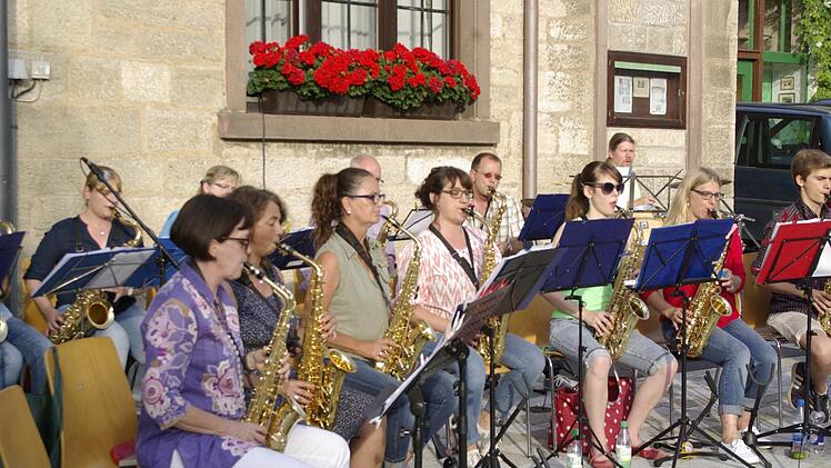Konzert auf dem Viehmarkt. Foto: Winfried Ehling