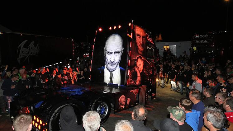 Bei Trucker-Treffen ist der Phil-Collins-Laster immer umringt.  Foto: privat