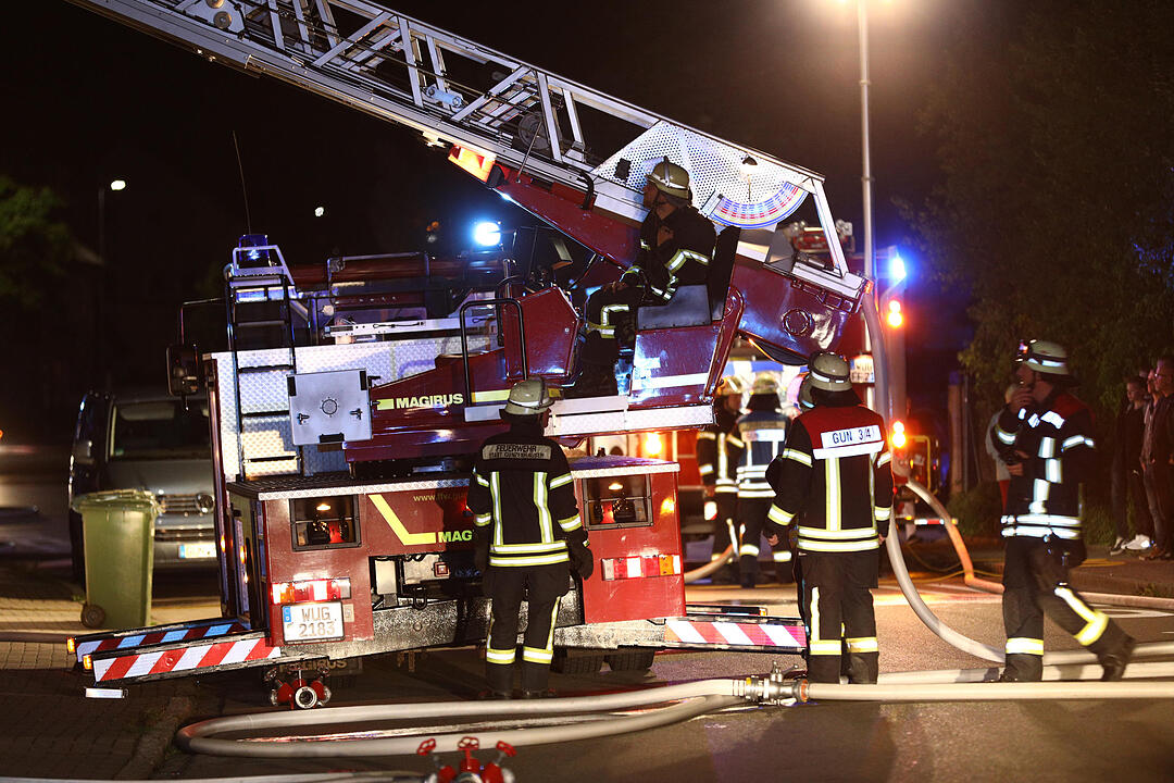 Gunzenhausen: Hoher Schaden bei Dachstuhlbrand