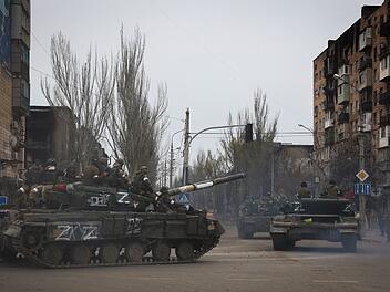Russische Truppen im Osten der Ukraine