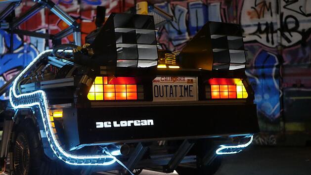 Kreis Schweinfurt: Franke baut DeLorean nach - als Kinderfahrzeug