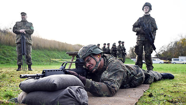Basisausbildung bei der Bundeswehr