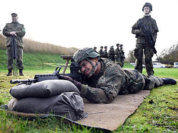 Medientag zur Basisausbildung bei der Bundeswehr