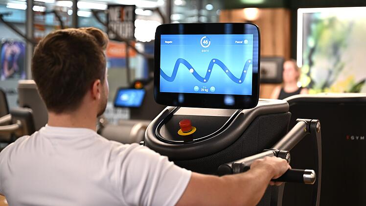 Gamification-Training im Fitnessstudio