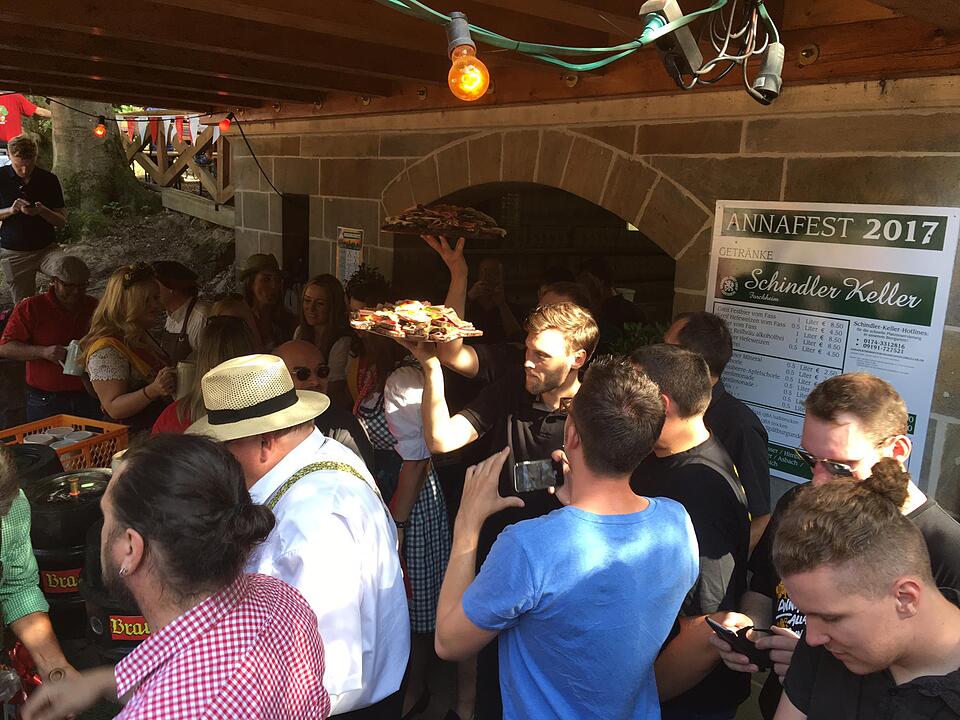 Anstich des 177. Annafests