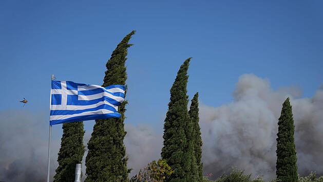 Waldbrände in Griechenland