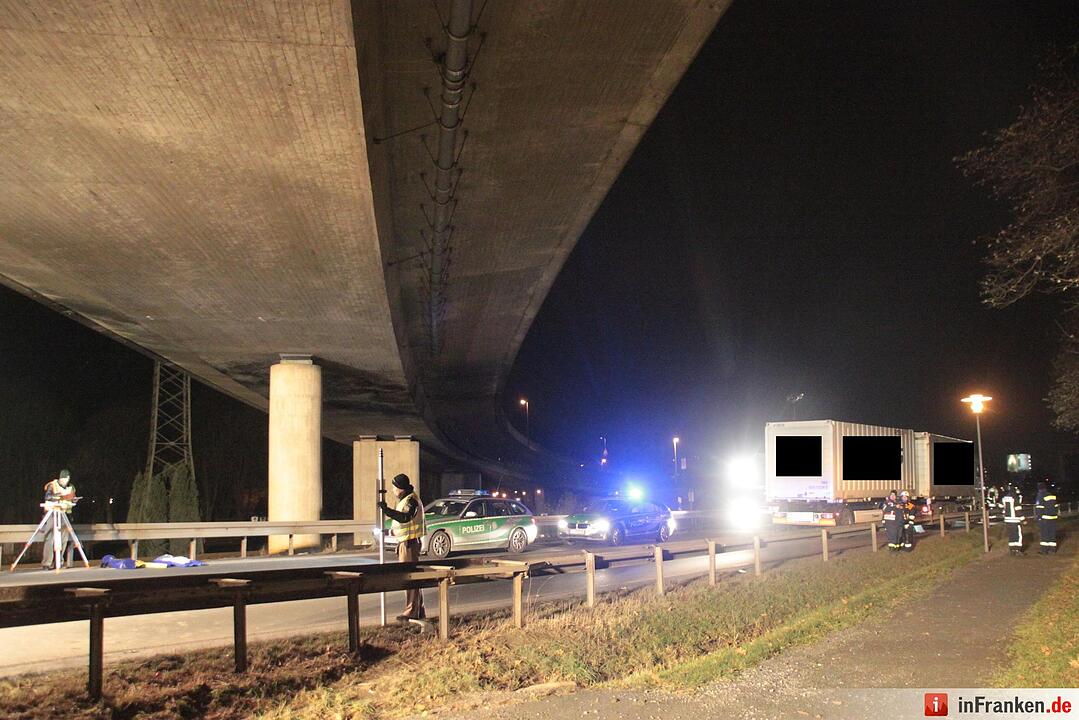 Kulmbach: Mann auf B289 überfahren