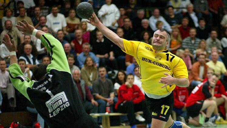 Der aktuelle HSC-Jugendtrainer und Ex-Linksaußen Jens Pussert warauch  ein Garant vom Strich.