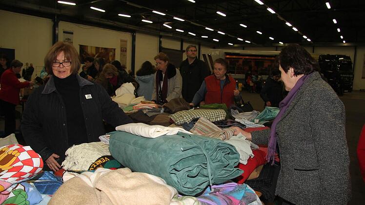 Große Auswahl in der Stoffabteilung