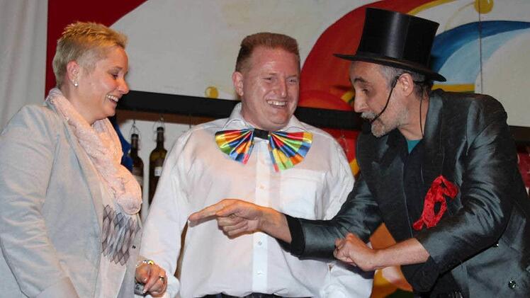 Beim Maßbacher Büttenabend in der Lauertalhalle. Foto: Dieter Britz