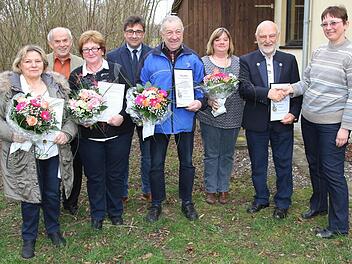 Ehrungen beim Obst- und Gartenbauverein Obersiemau Foto: Michael Stelzner