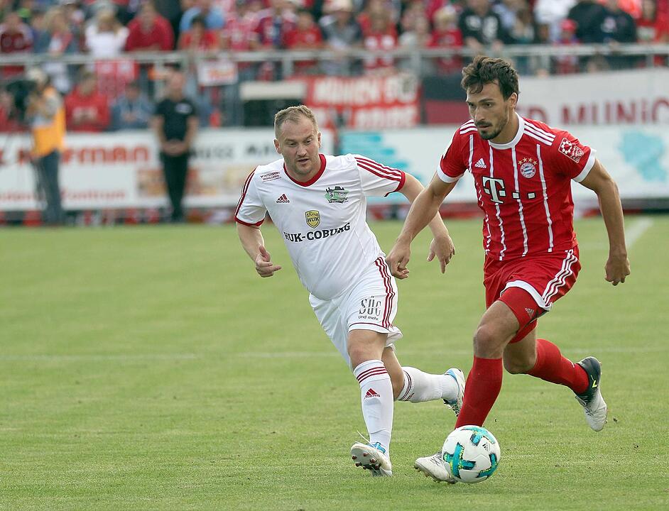 Das Traumspiel gegen den FC Bayern München in Coburg